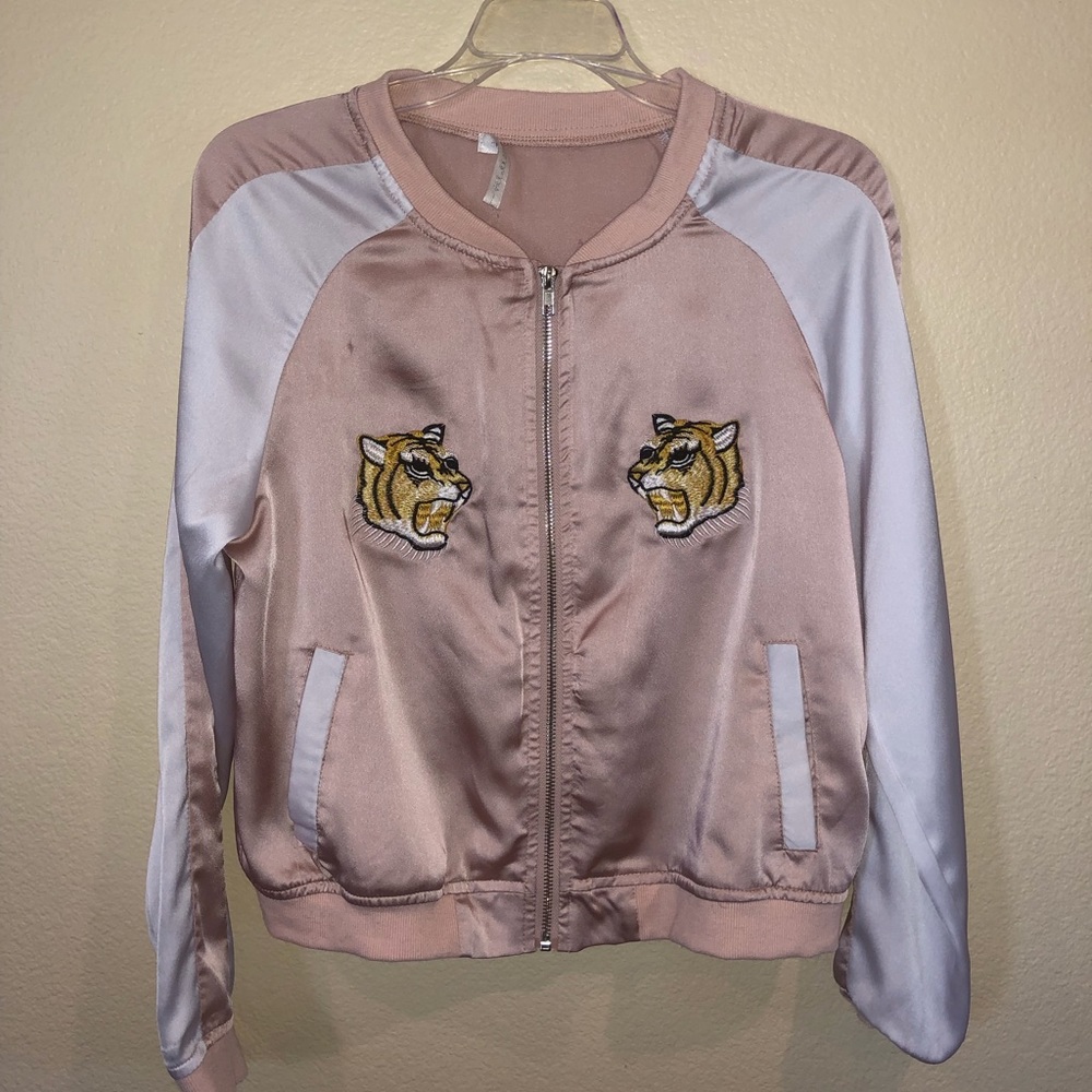 Pink Tiger bomber jacket
